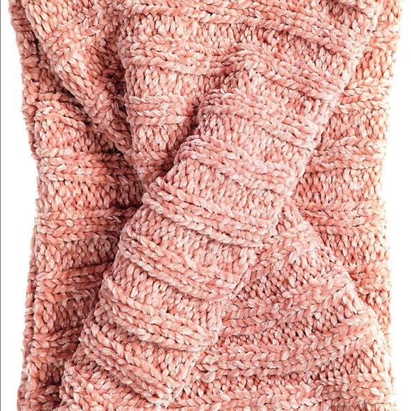 Plush Chenille Infinity Scarf - Picture 2 of 4